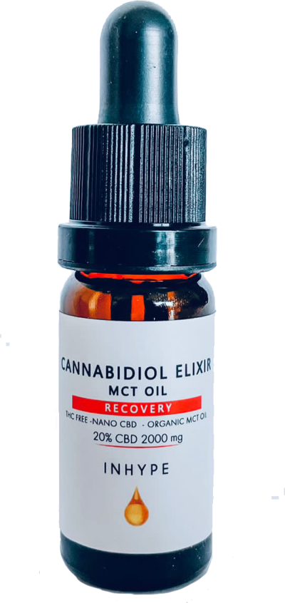 Inhype CBD olej z rady RECOVERY 20%